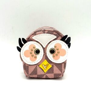 Owl Bag Charm/ Keychain / Coin Pouch NEW! LV Inspired Backpack Fashion Bird